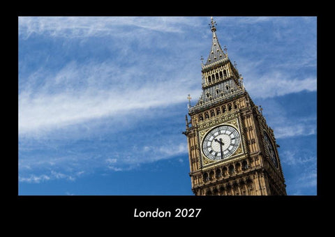 London 2027 Fotokalender DIN A3