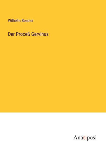 Der Proceß Gervinus