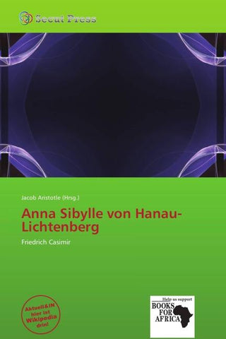 Anna Sibylle von Hanau-Lichtenberg