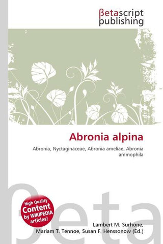 Abronia alpina