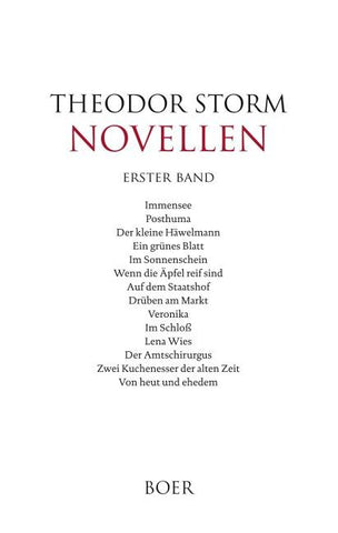 Novellen Band 1