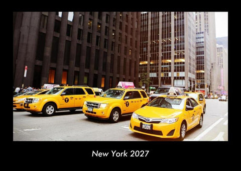 New York 2027 Fotokalender DIN A3