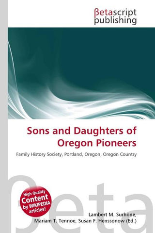 Sons and Daughters of Oregon Pioneers