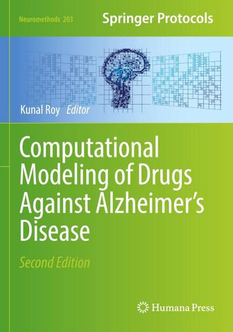 Computational Modeling of Drugs Against Alzheimer’s Disease