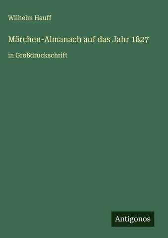 Märchen-Almanach auf das Jahr 1827