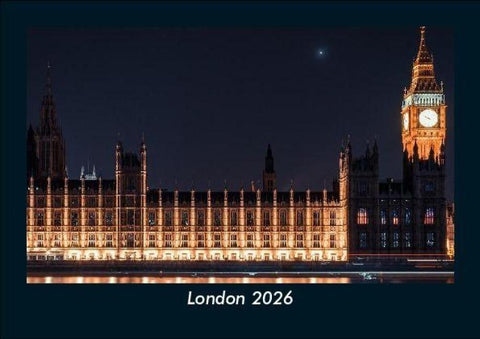London 2026 Fotokalender DIN A5