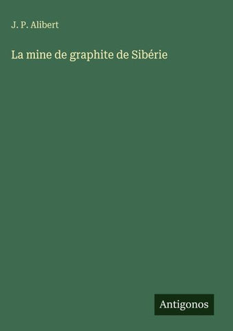 La mine de graphite de Sibérie