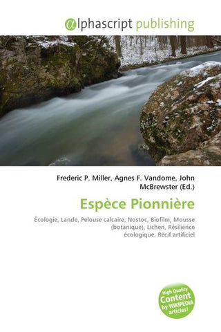 Espèce Pionnière