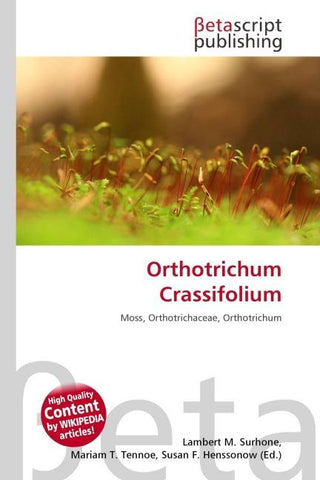 Orthotrichum Crassifolium