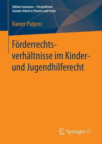 Förderrechtsverhältnisse im Kinder- und Jugendhilferecht