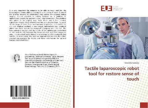 Tactile laparoscopic robot tool for restore sense of touch