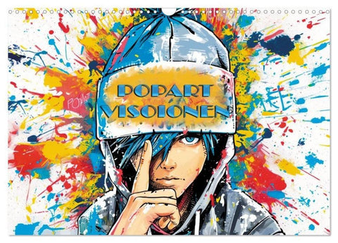 Popart Visionen (Wandkalender 2027 DIN A3 quer), CALVENDO Monatskalender