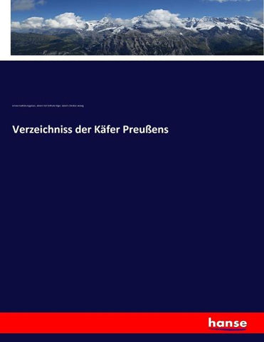 Verzeichniss der Käfer Preußens