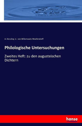 Philologische Untersuchungen