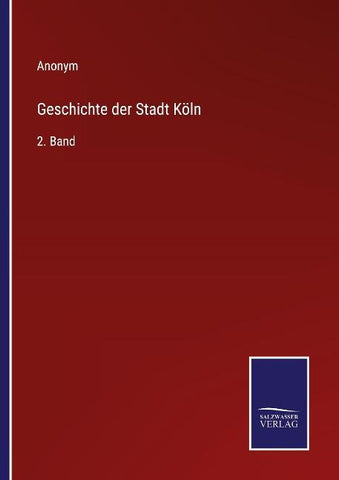 Geschichte der Stadt Köln
