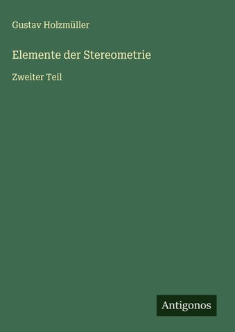 Elemente der Stereometrie