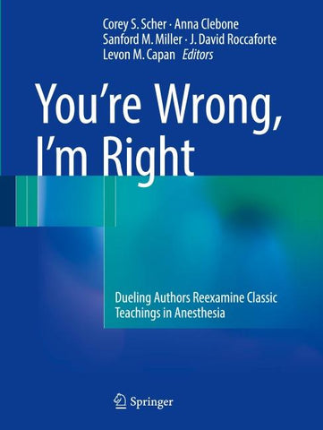 You’re Wrong, I’m Right