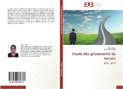 Etude des glissements de terrain