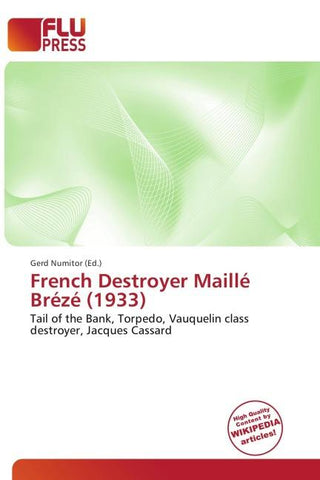 French Destroyer Maillé Brézé (1933)