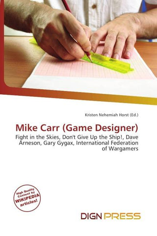 Mike Carr (Game Designer)