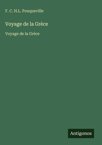 Voyage de la Grèce