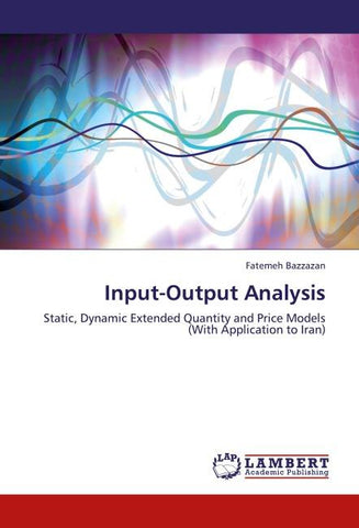 Input-Output Analysis