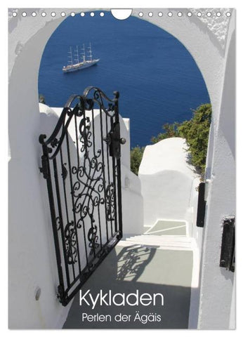 Kykladen, Perlen der Ägäis (Wandkalender 2026 DIN A4 hoch), CALVENDO Monatskalender