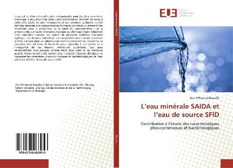 L'eau minérale SAIDA et l'eau de source SFID