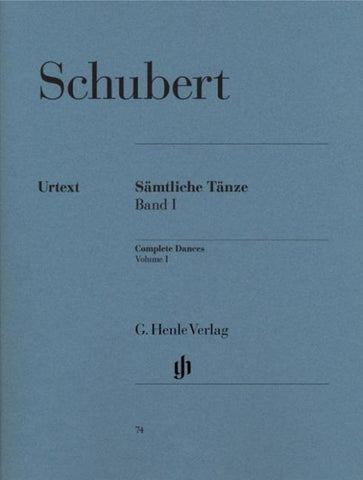 Franz Schubert - Sämtliche Tänze, Band I