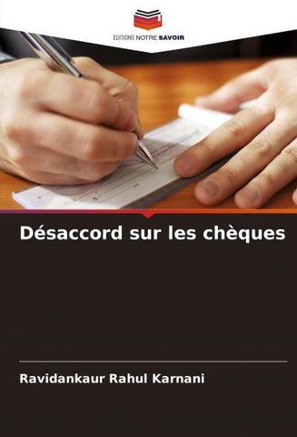 Désaccord sur les chèques