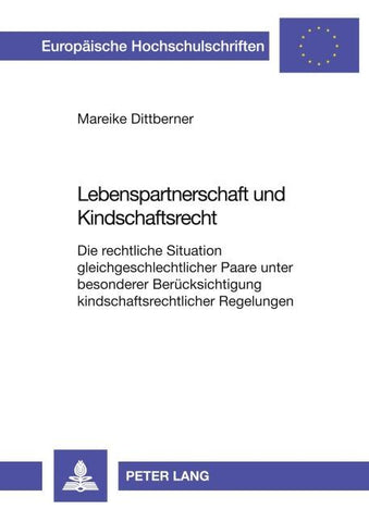 Lebenspartnerschaft und Kindschaftsrecht