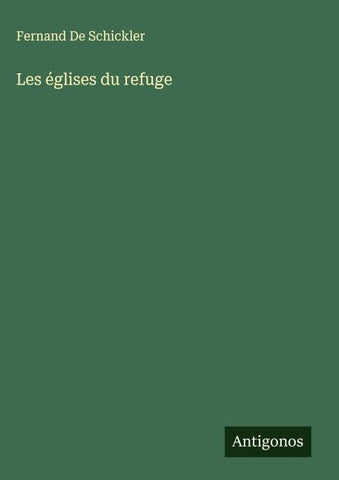 Les églises du refuge