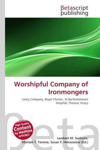 Worshipful Company of Ironmongers
