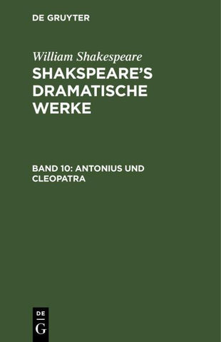 Antonius und Cleopatra