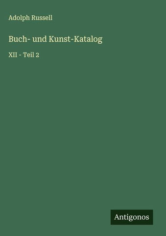 Buch- und Kunst-Katalog
