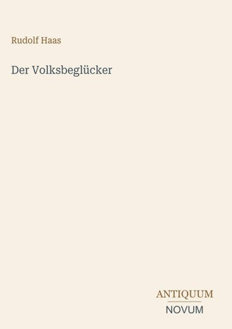 Der Volksbeglücker