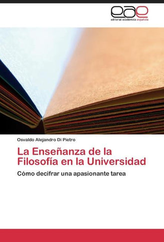 La Enseñanza de la Filosofía en la Universidad