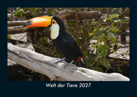 Welt der Tiere 2027 Fotokalender DIN A5