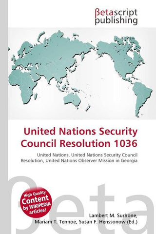 United Nations Security Council Resolution 1036
