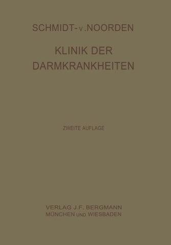 Klinik der Darmkrankheiten