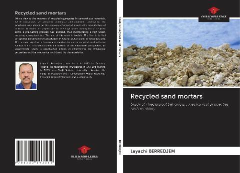 Recycled sand mortars