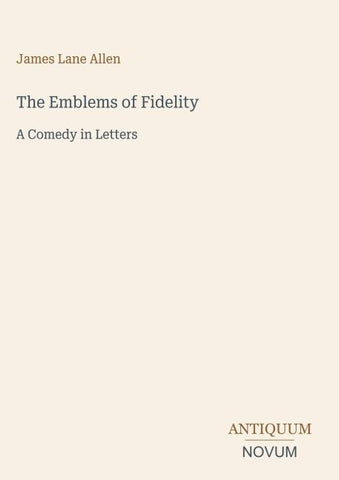 The Emblems of Fidelity