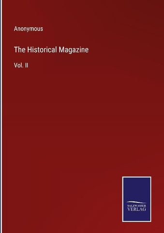 The Historical Magazine