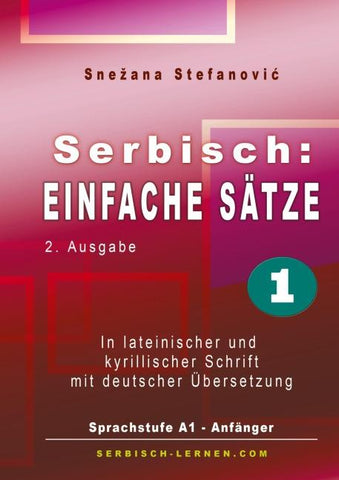 Serbisch: Einfache Sätze 1