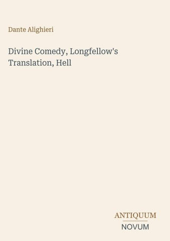 Divine Comedy, Longfellow's Translation, Hell