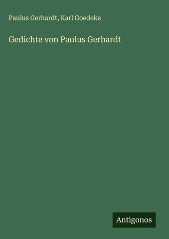 Gedichte von Paulus Gerhardt