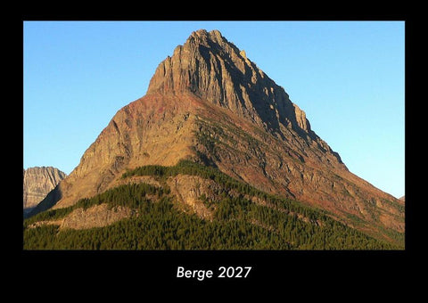 Berge 2027 Fotokalender DIN A3
