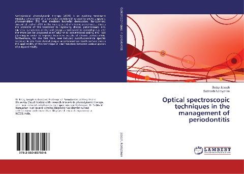 Optical spectroscopic techniques in the management of periodontitis
