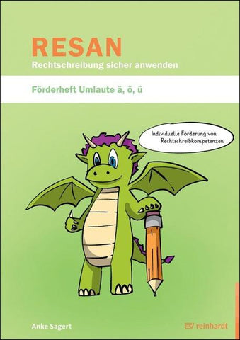 RESAN - Rechtschreibung sicher anwenden. Förderheft Umlaute ä, ö, ü