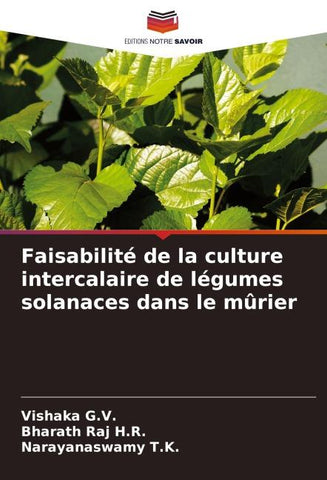 Faisabilité de la culture intercalaire de légumes solanaces dans le mûrier